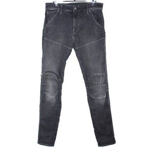G-Star Raw Mens 33 x 32 5620 3D Zip Knee Skinny Jeans M1061